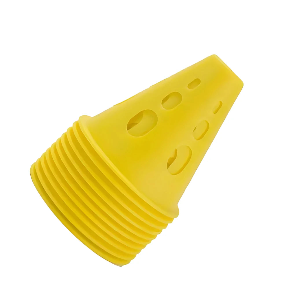 10Pcs Plastic Marking Training Road Cone Traffic Control Solution for Soccer Training and Stadium Pink
