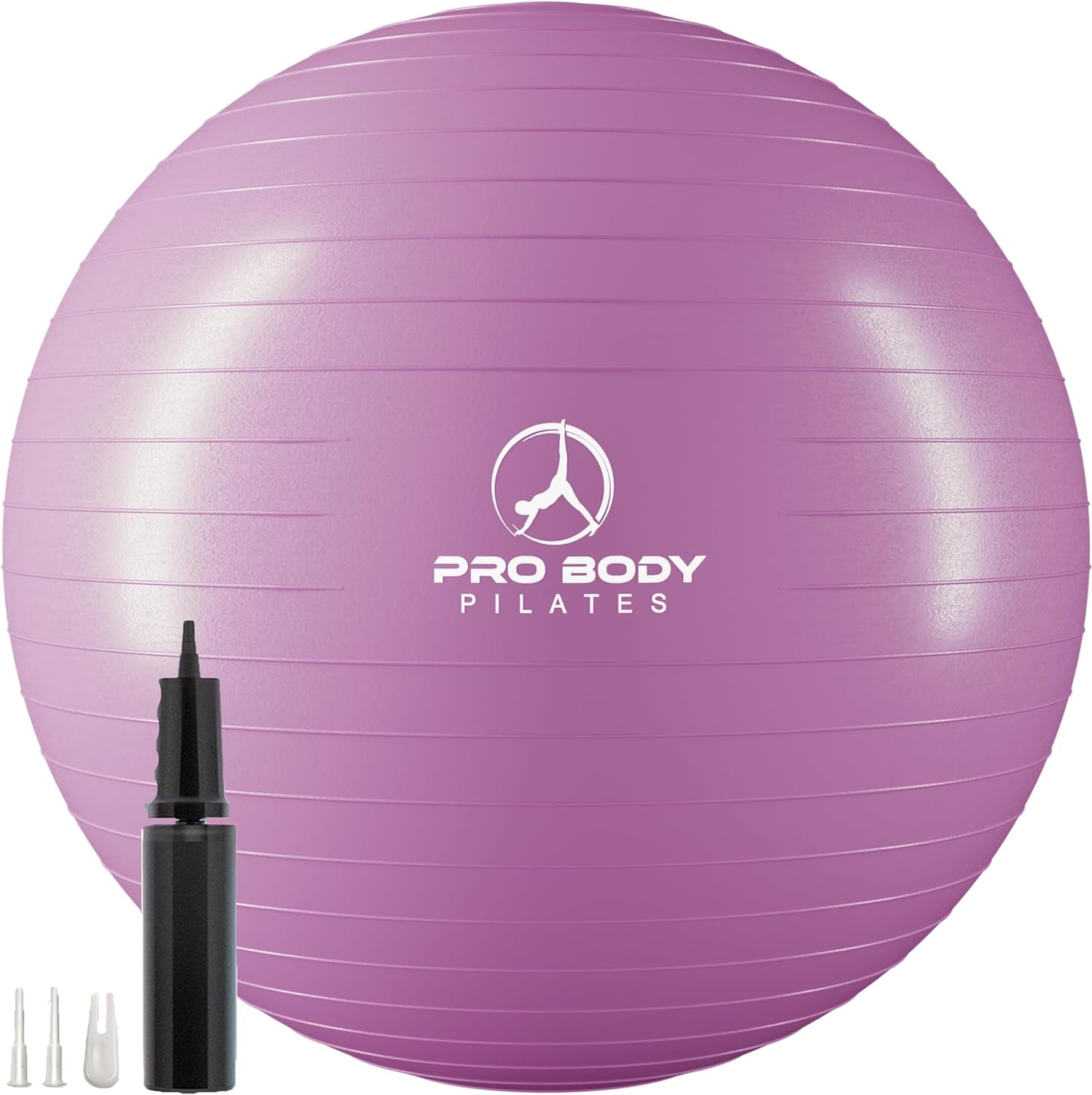 Exercise Ball - Multiple Sizes Gym Grade Balance Ball for Fitness, Yoga, Workout, Pregnancy & Physical Therapy