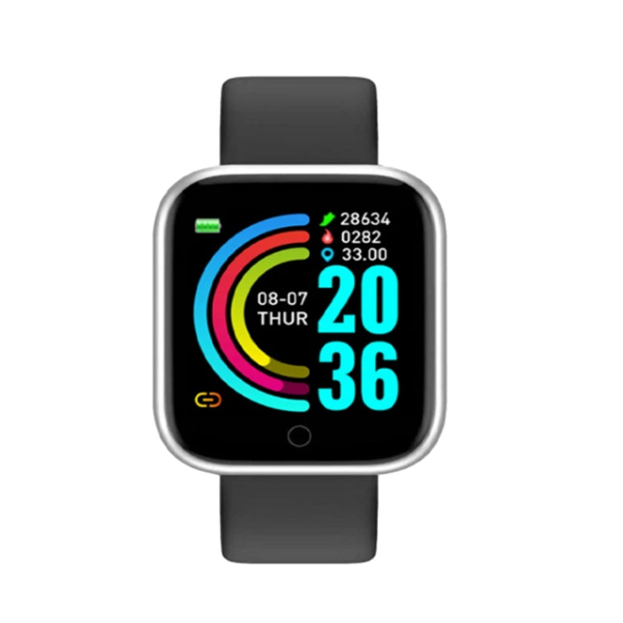 Smart Watch for Men Women Wristwatch Bluetooth Connect Phone Music Player Fitness Sport Bracelet Health Monitor Digital Watches