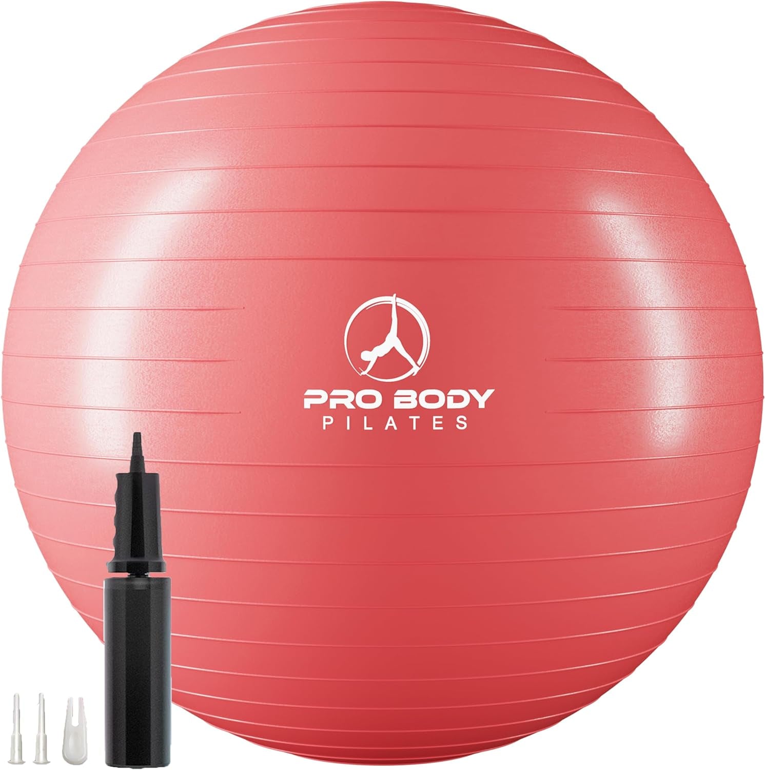 Exercise Ball - Multiple Sizes Gym Grade Balance Ball for Fitness, Yoga, Workout, Pregnancy & Physical Therapy