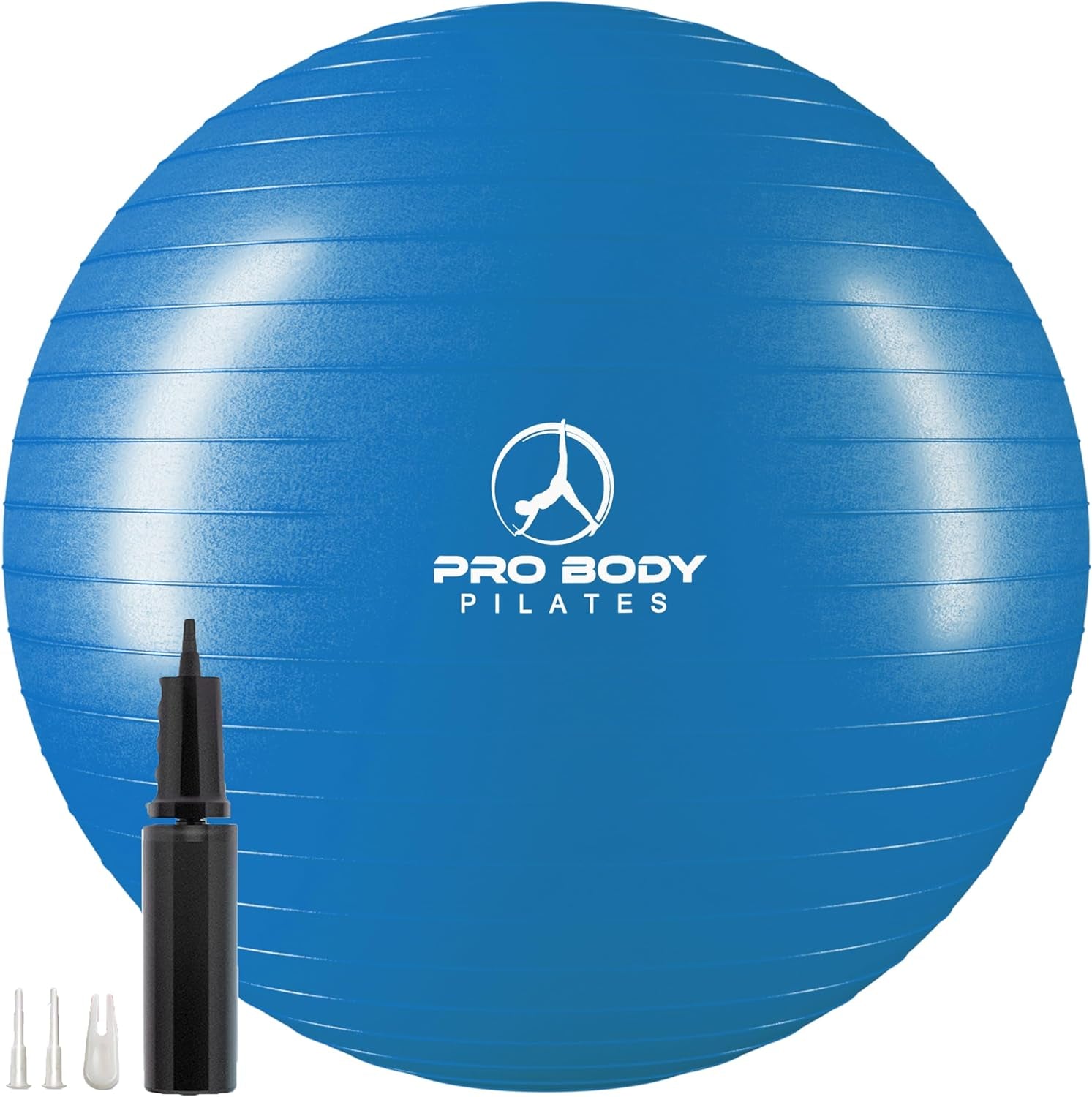 Exercise Ball - Multiple Sizes Gym Grade Balance Ball for Fitness, Yoga, Workout, Pregnancy & Physical Therapy