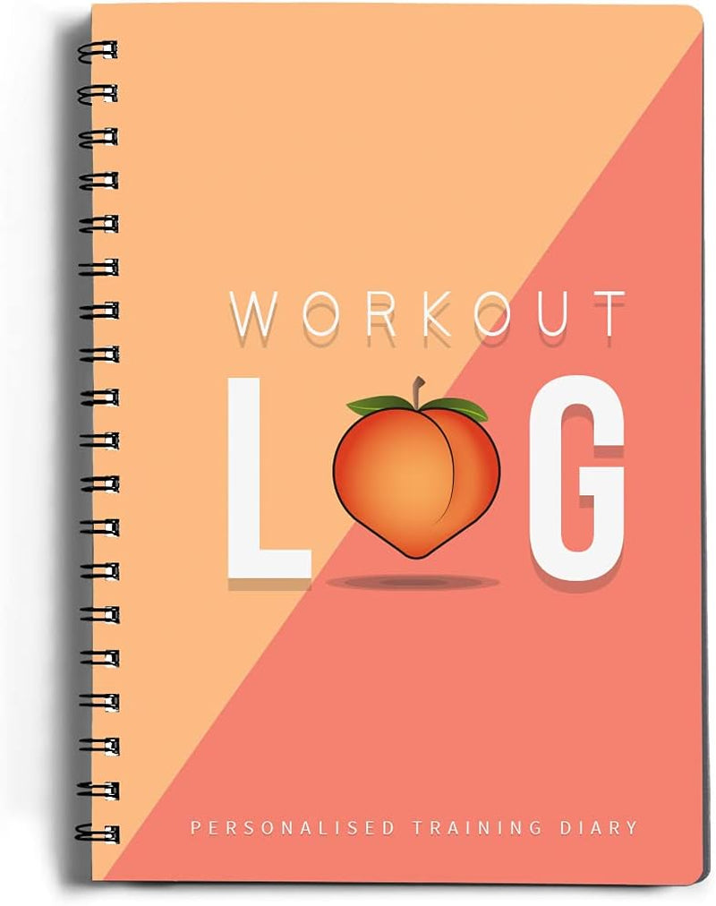 Workout Planner for Daily Fitness Tracking & Goals Setting - A5 Size, 6” X 8”, Charcoal Gray - Men & Women Personal Home & Gym Training Diary - Log Book Journal - by